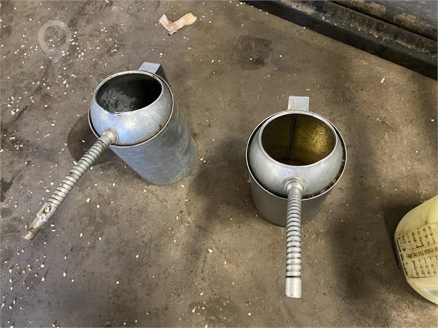 METAL OIL CANS Used Other auction results