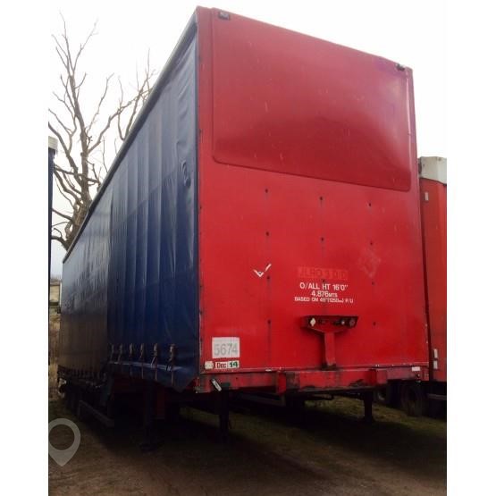 2003 CORUS DOUBLE DECK Used Curtain Side Trailers for sale