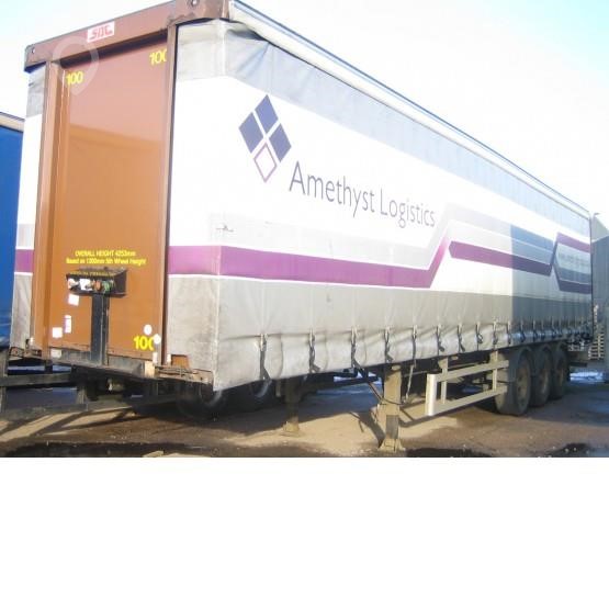 2000 SDC Used Curtain Side Trailers for sale