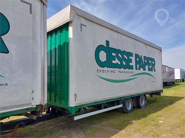 2002 OMAR Used Curtain Side Trailers for sale