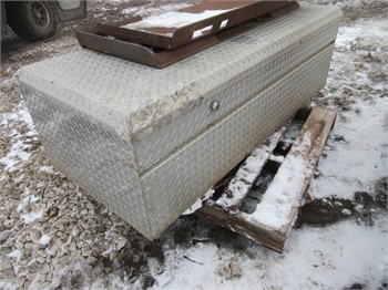 ALUMINUM TOOL BOX RAISED METAL Used Tool Box Truck / Trailer Components auction results