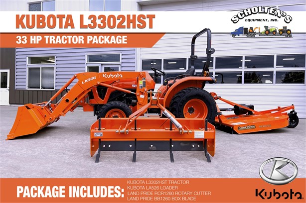 2024 KUBOTA L3302 New Less than 40 HP Tractors for sale