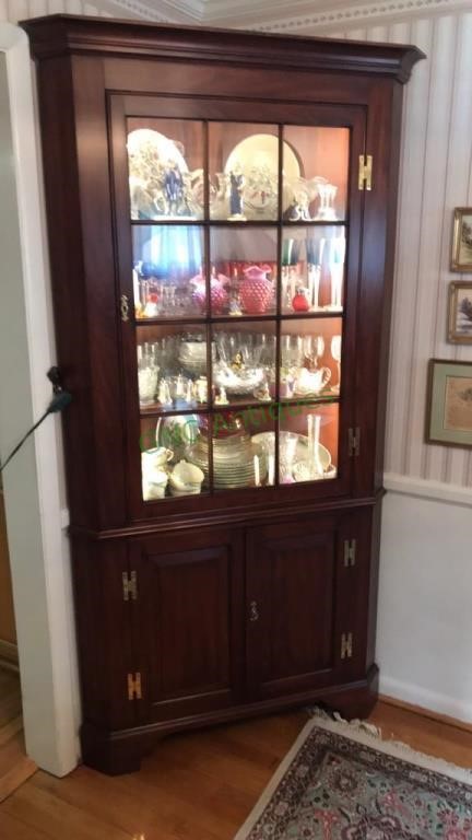Henkel Harris Fairfax Corner Cabinet And Wild Gnc Antiques Llc