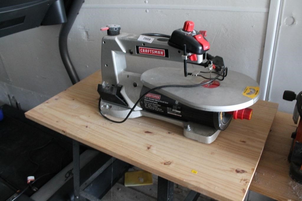 Craftsman 16 Inch Variable Speed Scroll Saw Prime Time Auctions