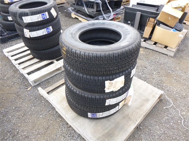 (4) BF GOODRICH LONG TRAIL T/A P225/75R15 TIRES - Used Tyres Truck / Trailer Components auction results