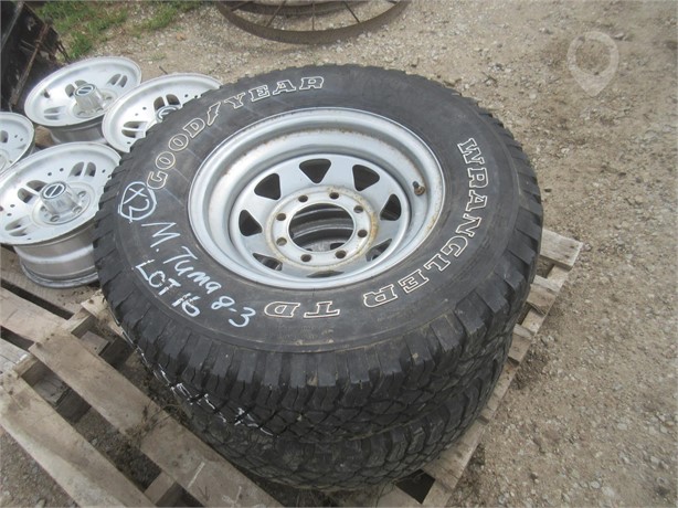 GOODYEAR LT265/75R16 Used Wheel Truck / Trailer Components auction results