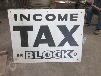 ESTATE GROUPING INCOME TAX SIGN Used Other Tools Tools/Hand held items upcoming auctions