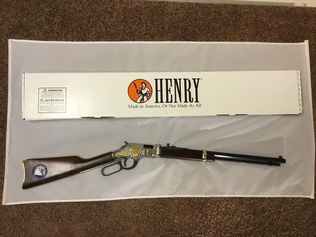 Henry Golden Boy 22 Rifle Nib Klaassen Realty Auctions