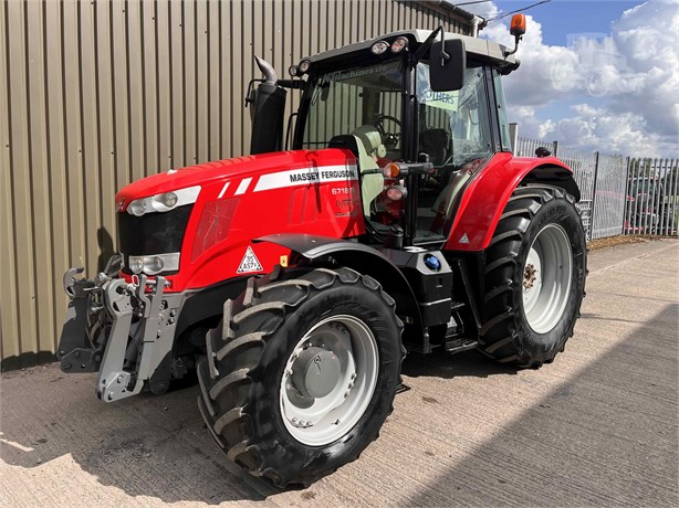 2018 MASSEY FERGUSON 6718S Used 175 HP to 299 HP Tractors for sale