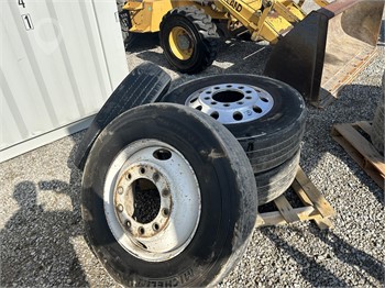 4 SEMI STEER TIRES & RIMS Used Wheel Truck / Trailer Components auction results