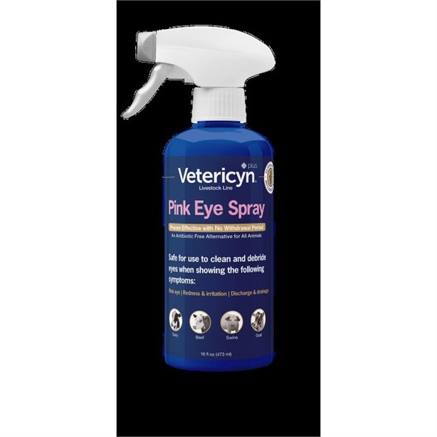 VETERICYN VETERICYN ANTIMICROBIAL PINK EYE SPRAY New Other for sale