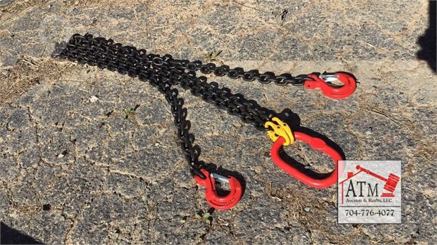 7' G80 DOUBLE LEG CHAIN SLING New Scales / Hoists Shop / Warehouse auction results