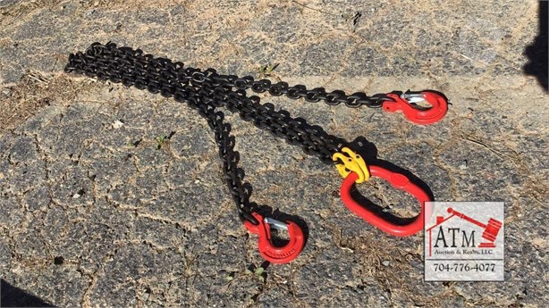 7' G80 DOUBLE LEG CHAIN SLING Used Scales / Hoists Shop / Warehouse auction results
