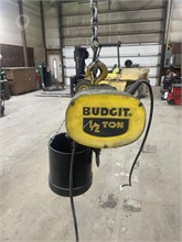 BUDGIT 1/2 TON CHAIN HOIST Used Scales / Hoists Shop / Warehouse auction results