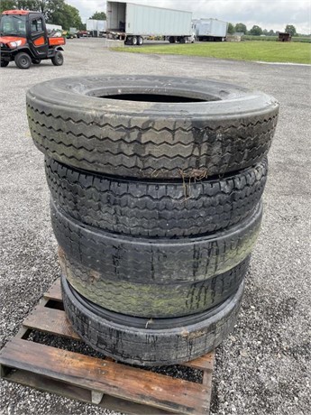 SEMI TIRES 11R24.5 Used Tyres Truck / Trailer Components auction results