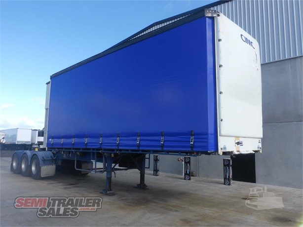 2008 CIMC B/D LEAD/MID 12 PALLET CURTAINSIDER - RENTAL Used カーテンサイド for rent