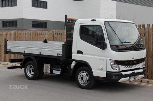 2024 MITSUBISHI FUSO CANTER 3C13 New Transporter mit Kipperaufbau zum verkauf