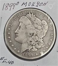 1899 O MORGAN SILVER DOLLAR; EF-40 Used Dollars U.S. Coins Coins / Currency upcoming auctions