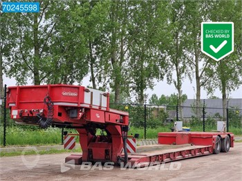 1999 NOOTEBOOM EURO-38-02 EXTENDABLE LENKACHSE TÜV 07/24 NL-TRAIL Used Low Loader Trailers for sale