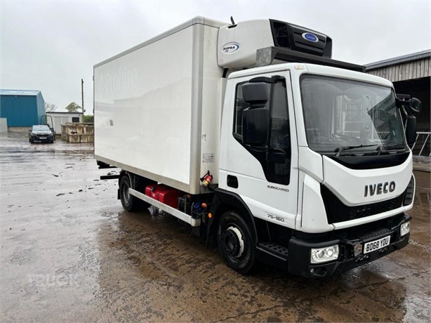 2018 IVECO EUROCARGO 75-160 Used Kühlfahrzeug zum verkauf