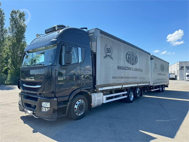 2017 IVECO STRALIS 500 Used Curtain Side Trucks for sale