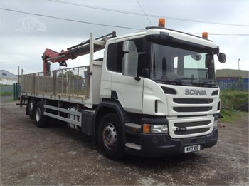 2017 SCANIA P320 Used Dropside Flatbed Trucks for sale