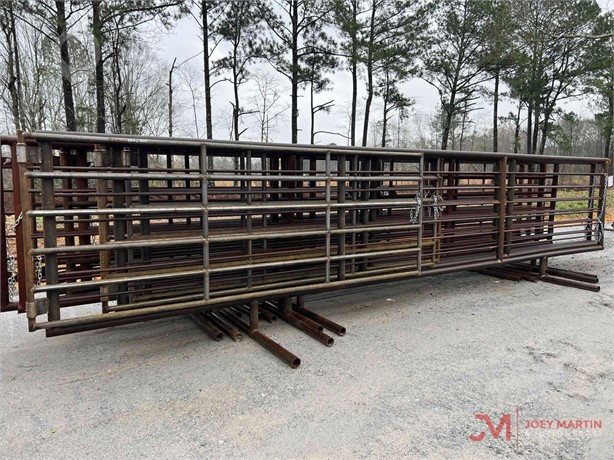 (1) UNUSED 24' FREESTANDING PANEL W/12' GATE Used Fencing Building Supplies auction results