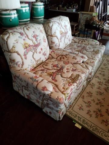 Pair Of Oversized Upholstered Chairs Fox Auction Company