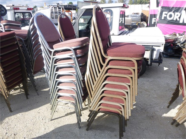 BANQUET CHAIRS Used Chairs / Stools Furniture auction results
