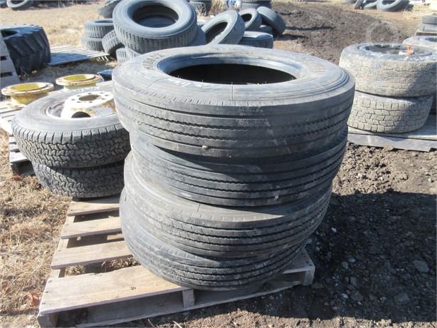 SAMSON 8R19.5 Used Tyres Truck / Trailer Components auction results