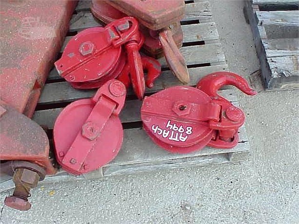 1900 CRANE 2.5 TON HOOK & SNATCH Used フックブロック