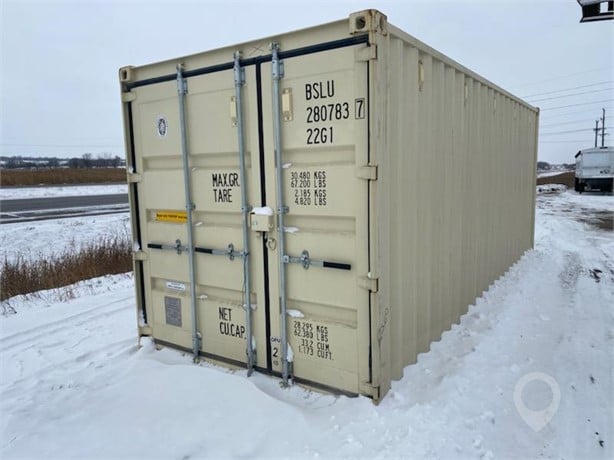 2022 BSL 20 FT SHIPPING CONTAINER New Storage Buildings auction results