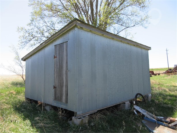 FARM BUILDING 18 BY 12 FOOT TIN COVERED Used Storage Buildings auction results