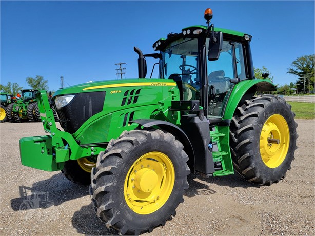 2022 JOHN DEERE 6155M Used 100 HP to 174 HP Tractors for sale