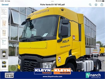 2018 RENAULT T520 Used Tractor without Sleeper for sale