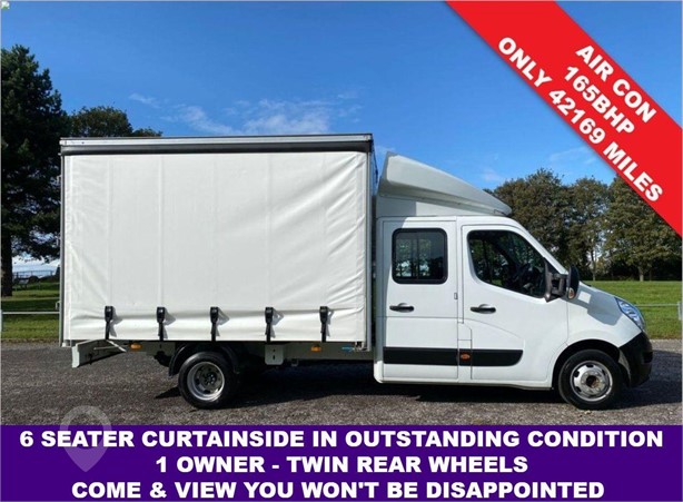 2015 RENAULT MASTER Used Curtain Side Vans for sale