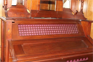 Antique Gorgeous Solid Wood Pump Organ Other Items For Sale 1