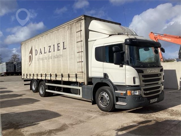 2013 SCANIA P280 Used Curtain Side Trucks for sale