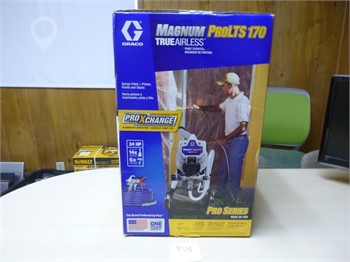 (1) GRACO MAGNUM PRO LT S170 SPRAYER Used Painting Shop / Warehouse auction results