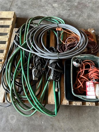 ASSORTED DROP LIGHTS, EXTENSION CORDS & HOSES Used Other Shop / Warehouse auction results