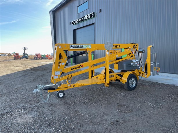 2023 HAULOTTE 4527A Used Trailer-Mounted Boom Lifts for hire