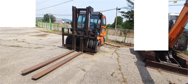 2008 DOOSAN D70S-5 Used Pneumatic Tyre Forklifts for sale