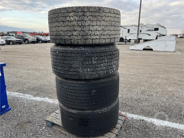 (4) SUPER SINGLE DRIVE TIRES FOR SEMI Used Other auction results
