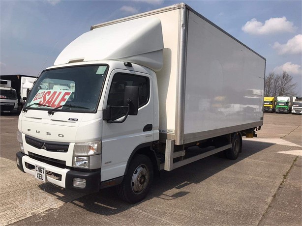 2017 MITSUBISHI FUSO CANTER 7C18 Used Box Trucks for sale