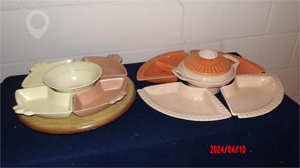 CHIP & DIP TRAYS Used Other Antiques for sale