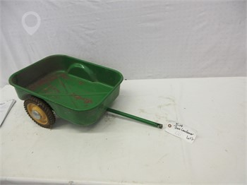 TOY WAGON JOHN DEERE PEDAL WAGON Used Other Decorative upcoming auctions