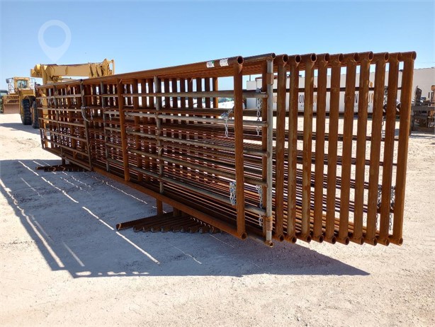 (12) FREE STANDING 24FT FENCE PANELS (2) W/ 12FT G Used Lawn / Garden Personal Property / Household items auction results