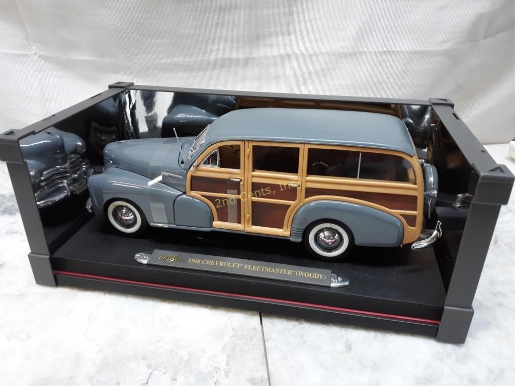 Maisto 1 18 Die Cast 48 Chevy Fleetmaster Woody 2nd Cents Inc Images, Photos, Reviews