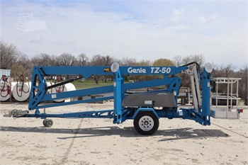 2024 GENIE TZ50 Used Trailer-Mounted Boom Lifts for hire