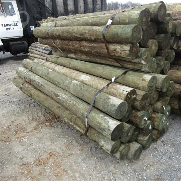 FENCE POSTS 7"X8' Used Fencing Building Supplies auction results